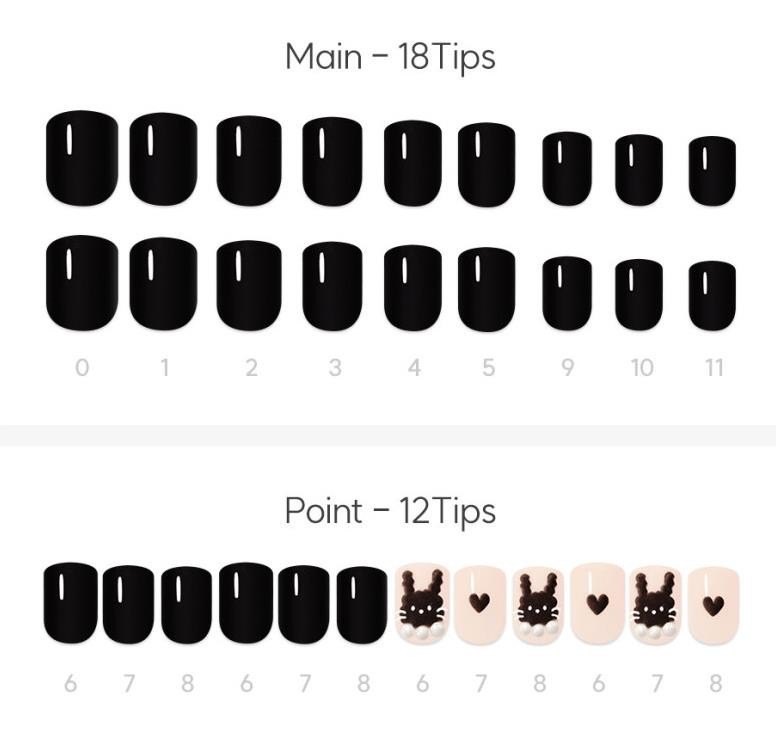DASHING DIVA MAGIC PRESS RICH RABBIT Press-on NAIL TIPS MDA4S079RG