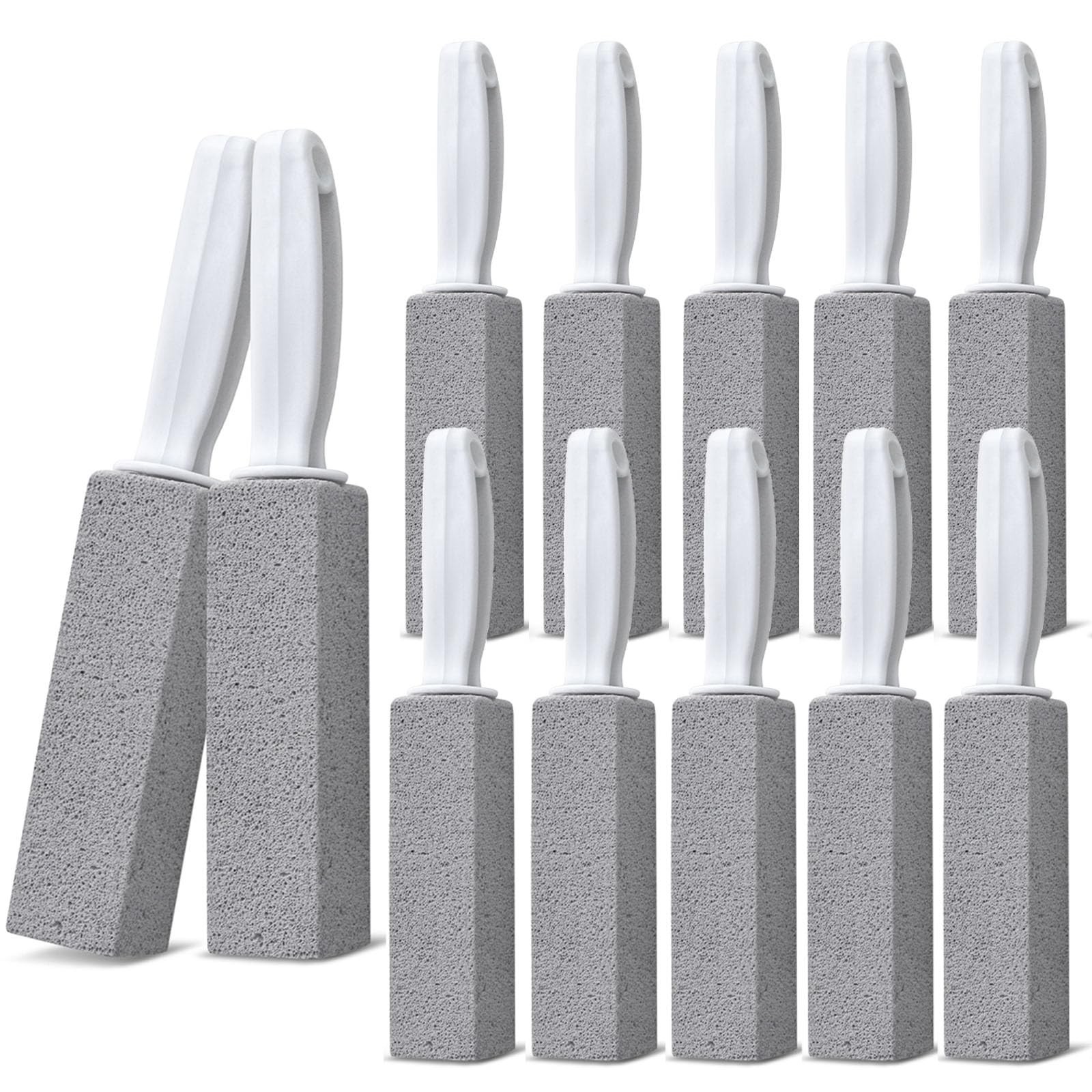 Emycool Pumice Stone Toilet Bowl Cleaner, 12 Pack Toilet Pumice Stone with Ha…