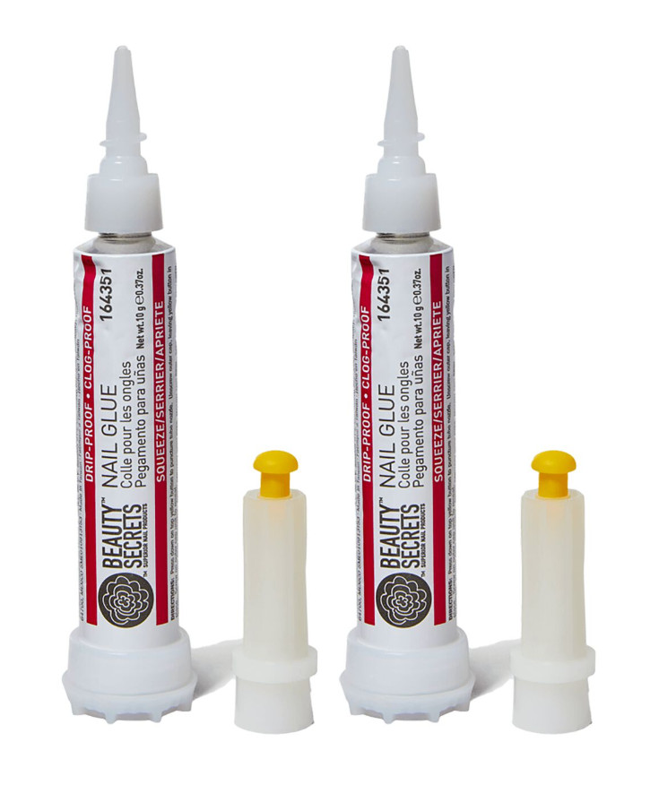 Beauty Secrets Drip and Clog Proof Nail Glue 2 NEW as seen on TIK TOK SOLID
