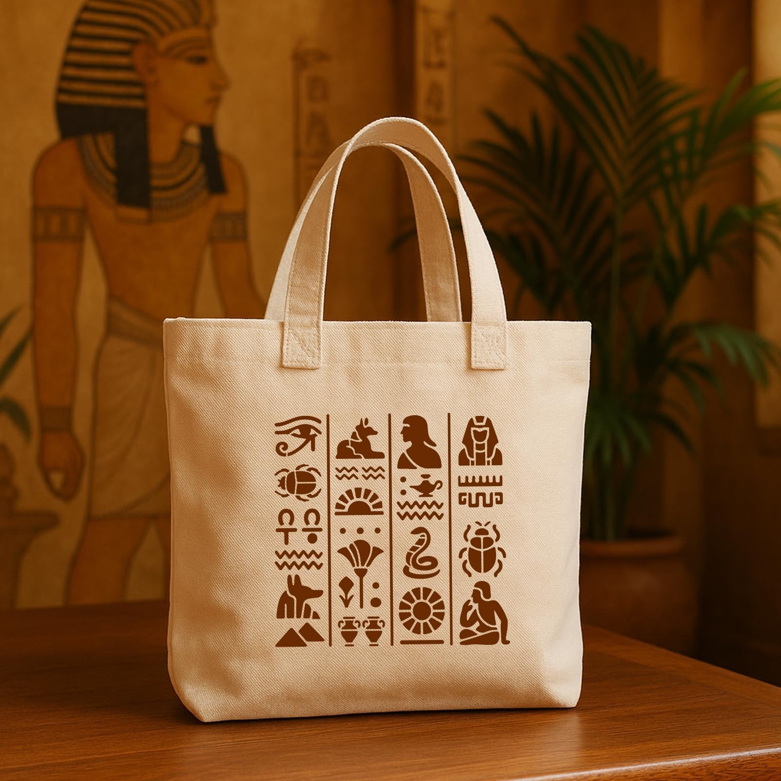 7Pcs Egyptian Hieroglyphs Stencil for Painting PET Templates Ancient Vintage …