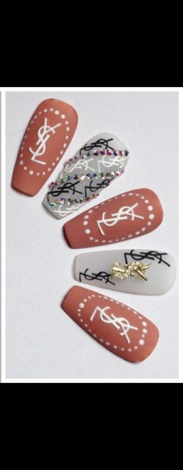 NWT NAIL ART DESIGN SELF-SEAL STICKERS LARGE SOLID BLACK ICONS N°27!