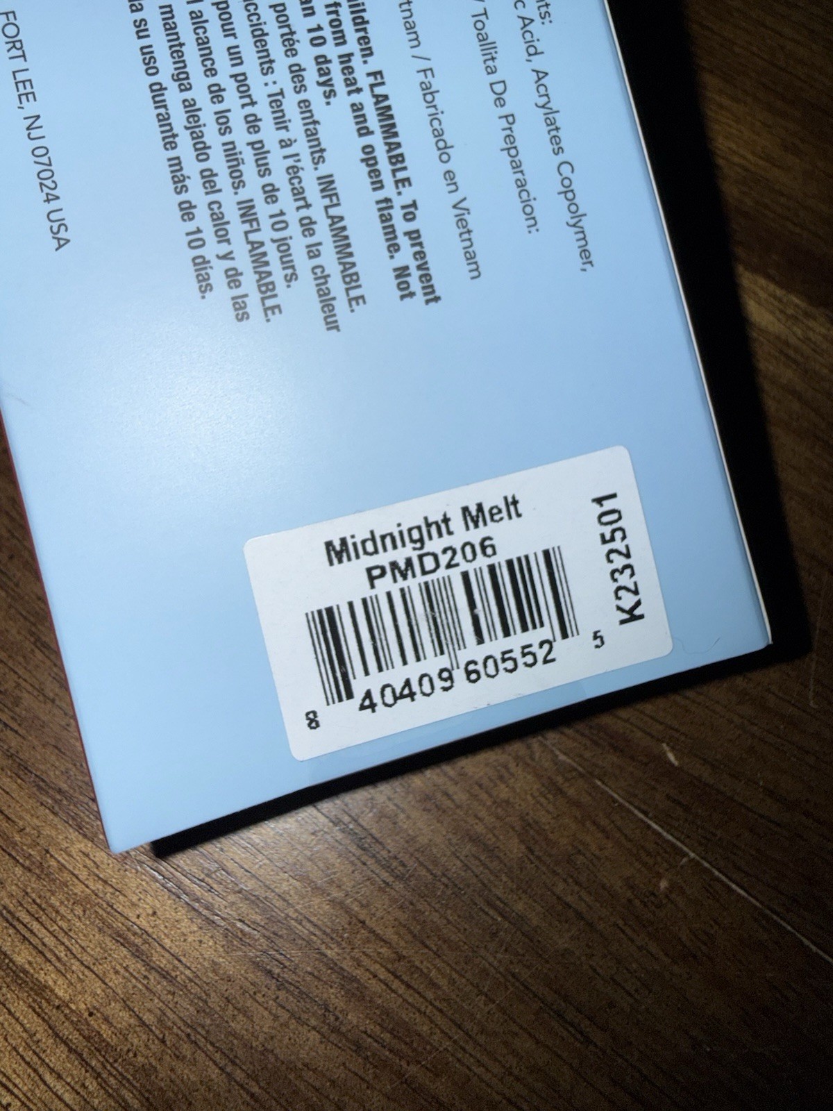 New Kleo Kolor Press-On Gel Nails – Midnight Melt – Long Coffin