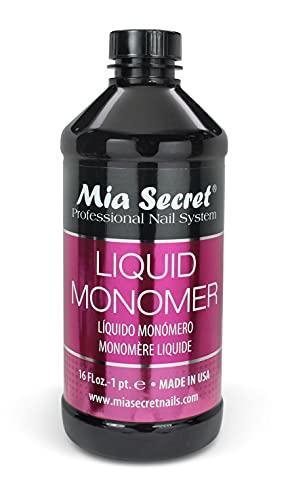 Mia Secret – Monomer 16 oz + COVER (Baby/Cool/Natural/Peach/Almond) – 4oz; 6pc