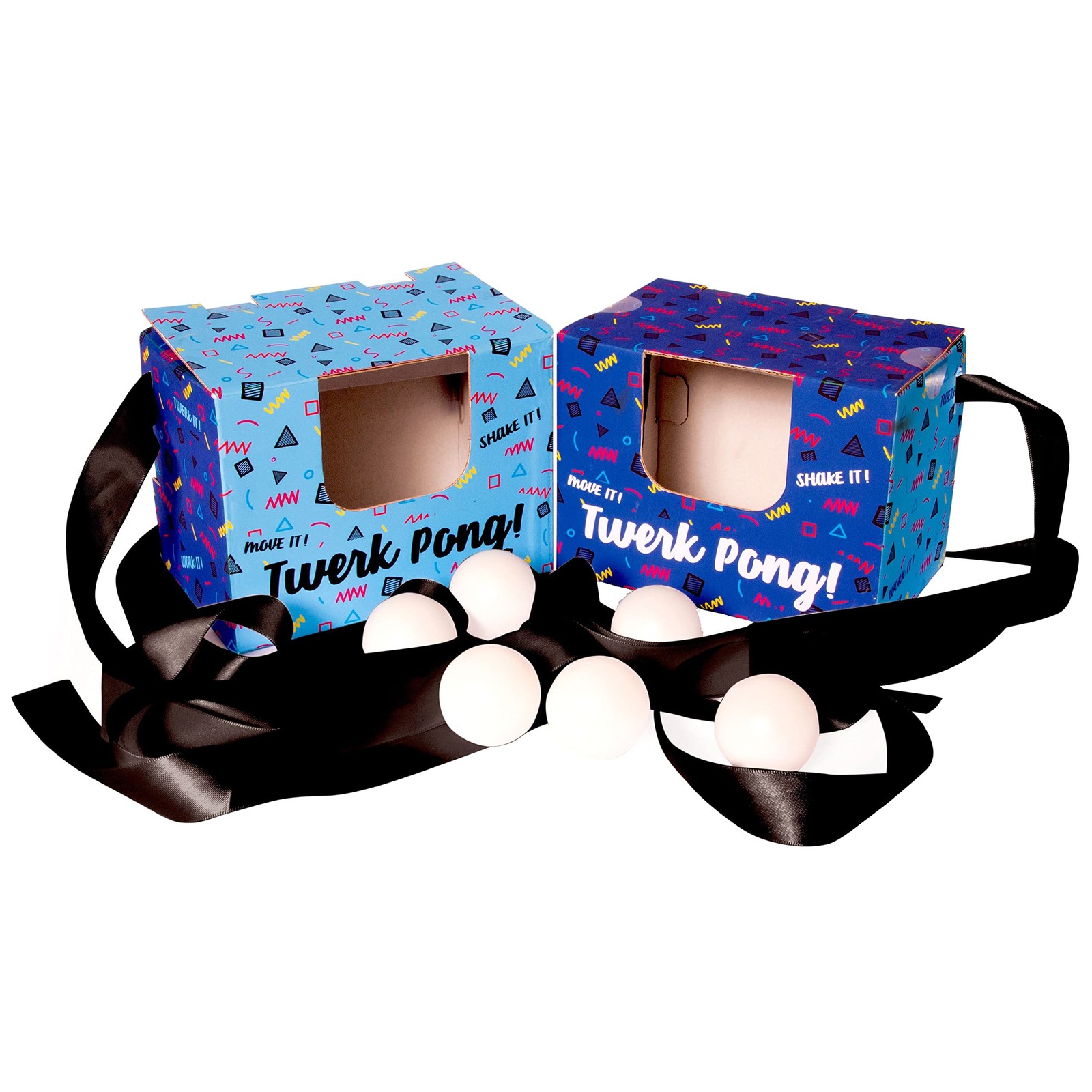 Fizz Creations Twerk Pong Novelty Game. 19 x 8 x 28 centimeters, Multicolor