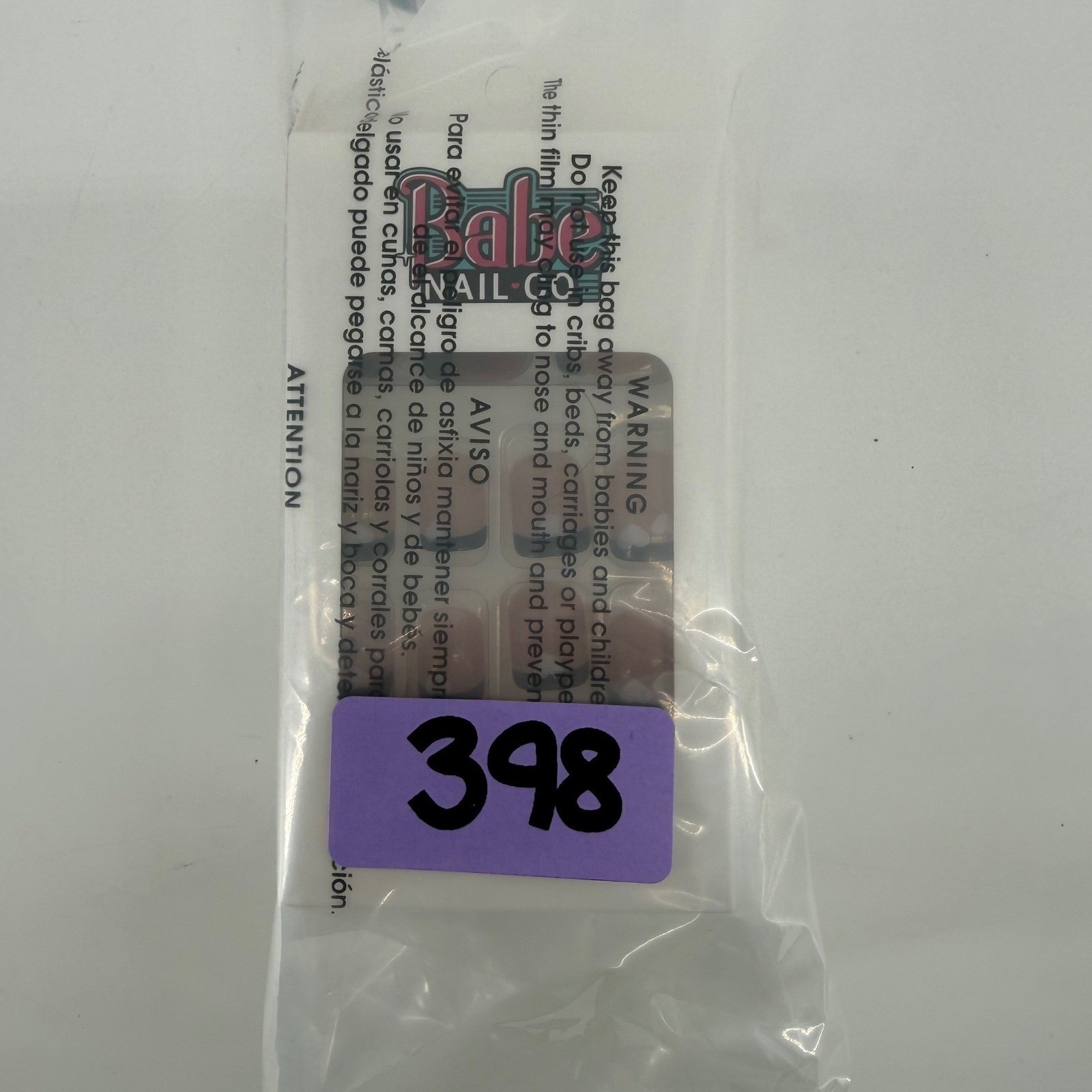 Babe Nail Co 4 pack Press On Valentines Nails Multiple Designs Hearts, bows