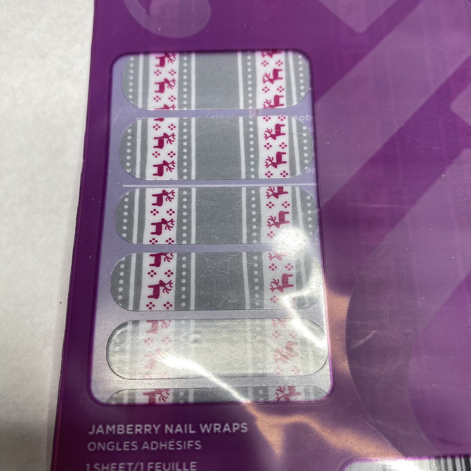 JAMBERRY Nail Wraps. FULL Sheet. Feeling Festive Winter Christmas Free Shipping
