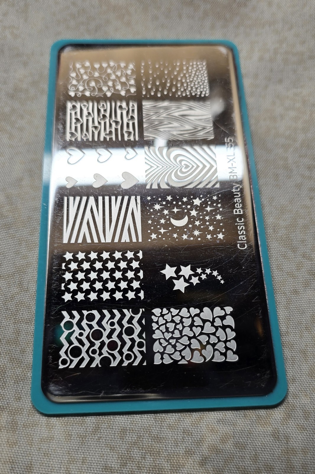 Maniology Bundle Monster BM-XL355 Classic Beauty Retro Nail Stamp Stamping Plate