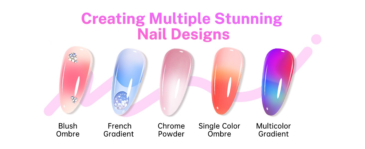 100PCS Soft Nail Sponges Tool with 1PCS Grabbing Pen Professional Accessories