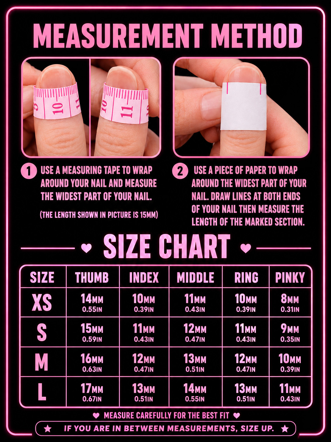 Medium Size Super Long Y2K Chrome Press-on Nail Set