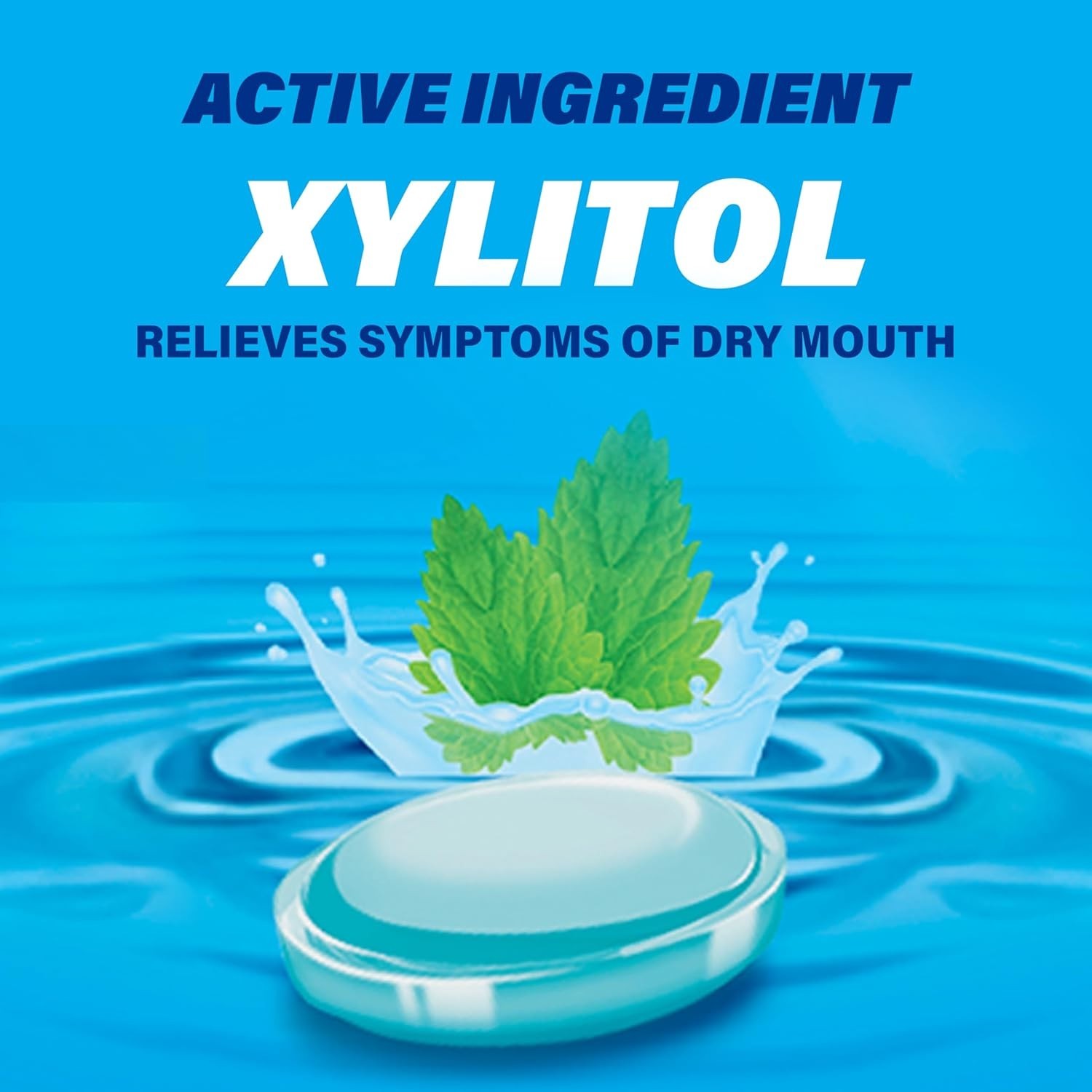Xylitol-Enhanced Dry Mouth Soothing Gum, 36 ct – Freshens Breath Instantly