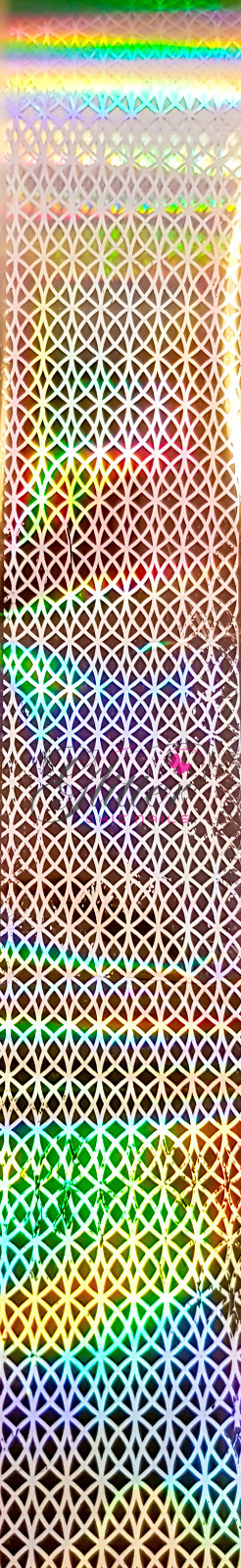 HOLOGRAPHIC SILVER NAIL TRANSFER FOIL – 8 STUNNING COLOURS 1 METRE LONG