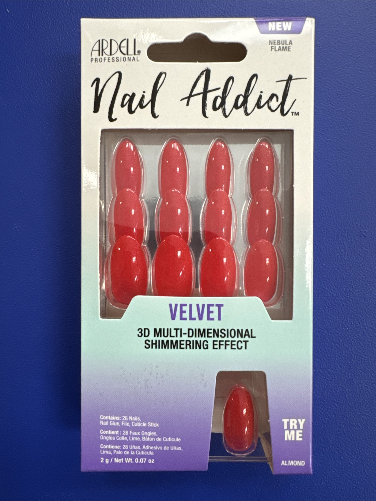 Ardell Professional Nail Addict PREMIUM, 24 Nails – CHOOSE SHADE!