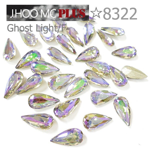J.HOO Crystal 8322 Teardrop V-Cut Fancy Rhinestones 10×5mm Nail Art (10pcs)