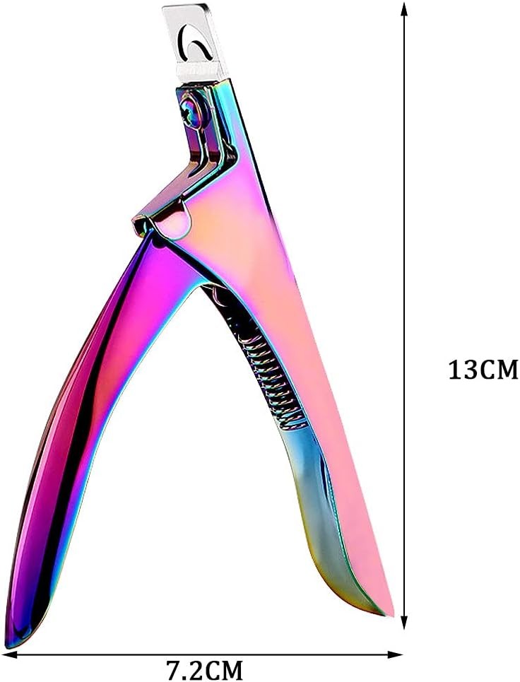 Professional Acrylic False Nail Clippers for Acrylic Nails Nail Tip Cutter Nail