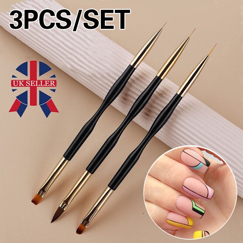 Builder Gel Liner Brush Nail Art UV Extension Tool #6 Size Painting High Quality