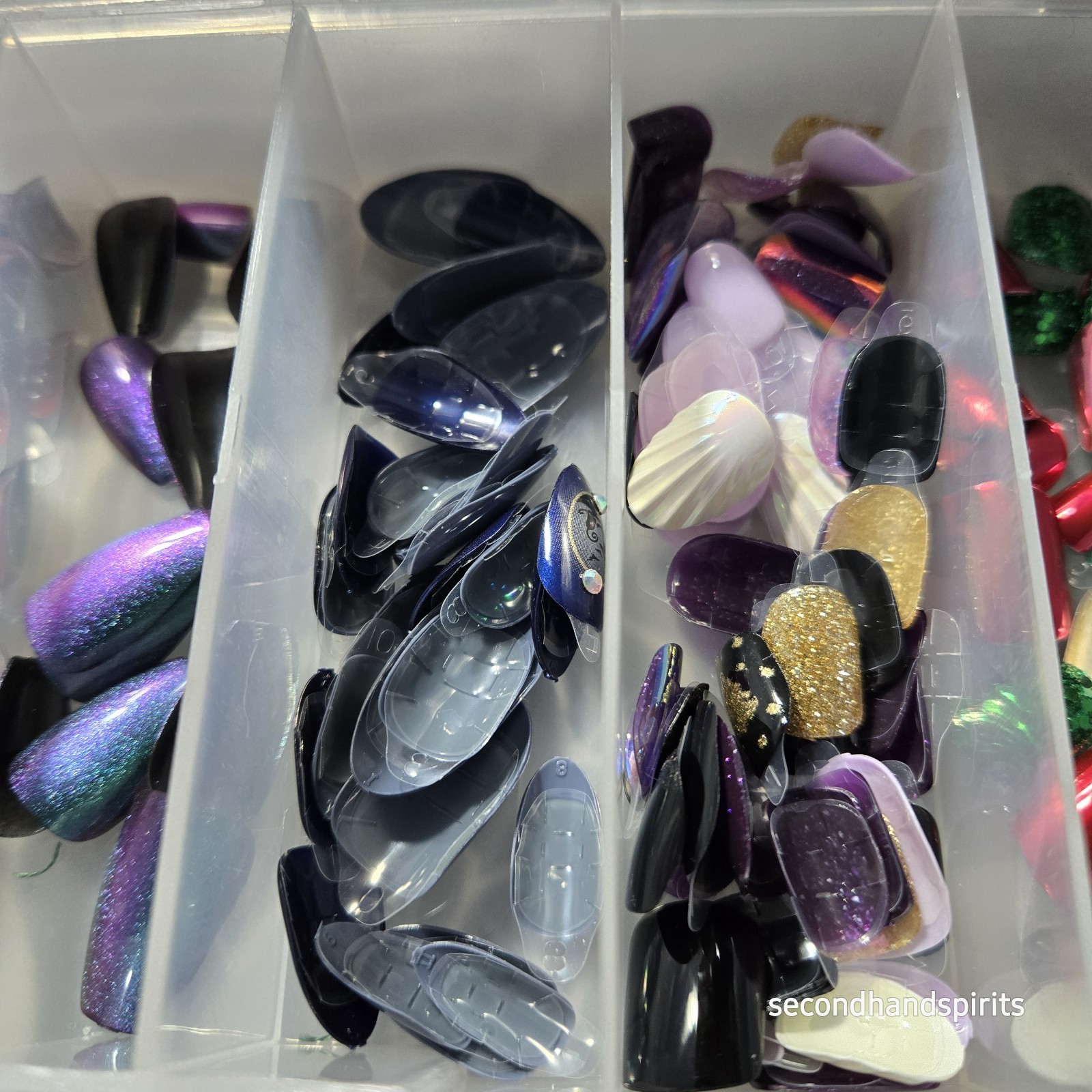 Press On Nails Kit Nail Womens Diy Nail Multicolor Assorted Lot Mainly Holiday