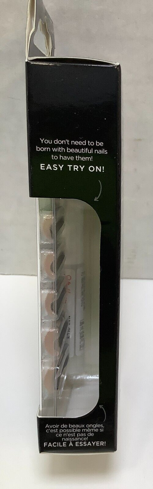 Sally Hansen Salon Effects Perfect Manicure, Coffin Nail, French Twist, Lot of 4