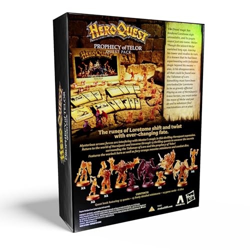 Avalon Hill HeroQuest 17.8 cm (W) x 5.5 (L) x 9.37 (H), Multi-color