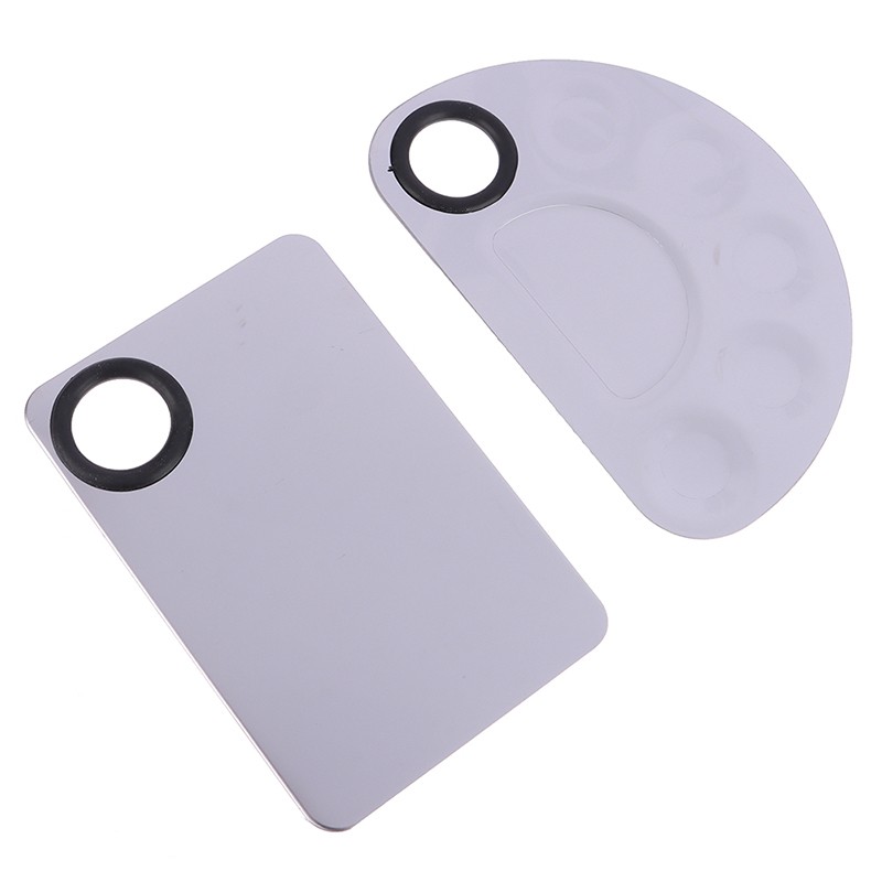 Makeup Mixer Nail Art Polish Mixing Plate Foundation Eyeshadow Mixer Palette