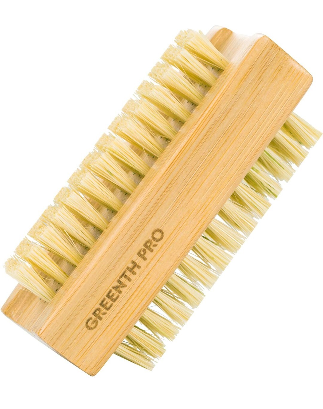 Bamboo Nail Brush- 2 Sided Wooden Scrub Brush – For Nails & Toes – 2pk