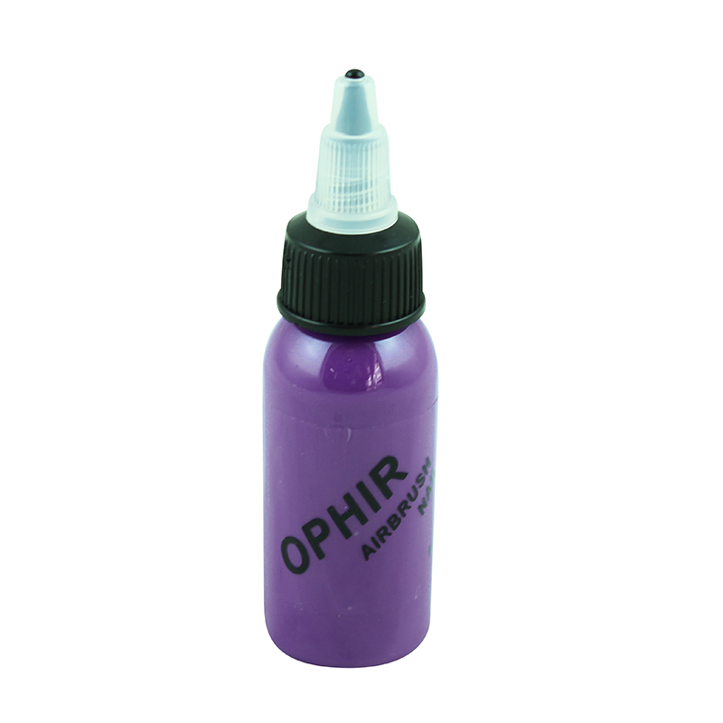 OPHIR 12 Colour Airbrush Nail Inks for Nail Stencil Art Polishing 30ML/Bottle