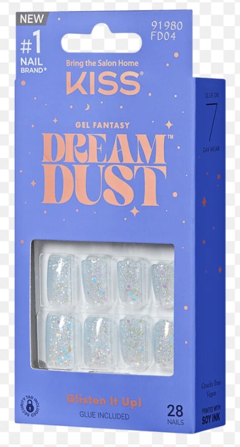 KISS Gel Fantasy Dream Dust, Glue On Nails ~ You Choose