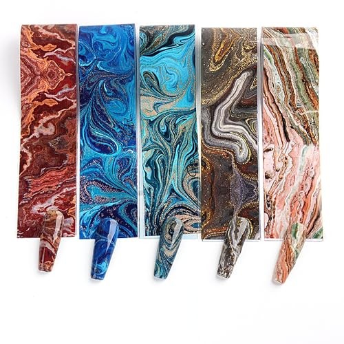Mable Nail Foil Holographic Nails Foils Transfer Foil for Nails Starry Style 2