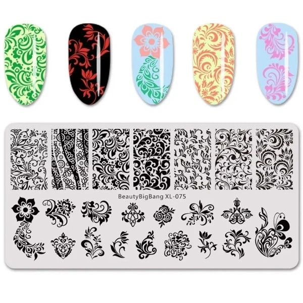BeautyBigBang Nail Stamping Plate – XL-075