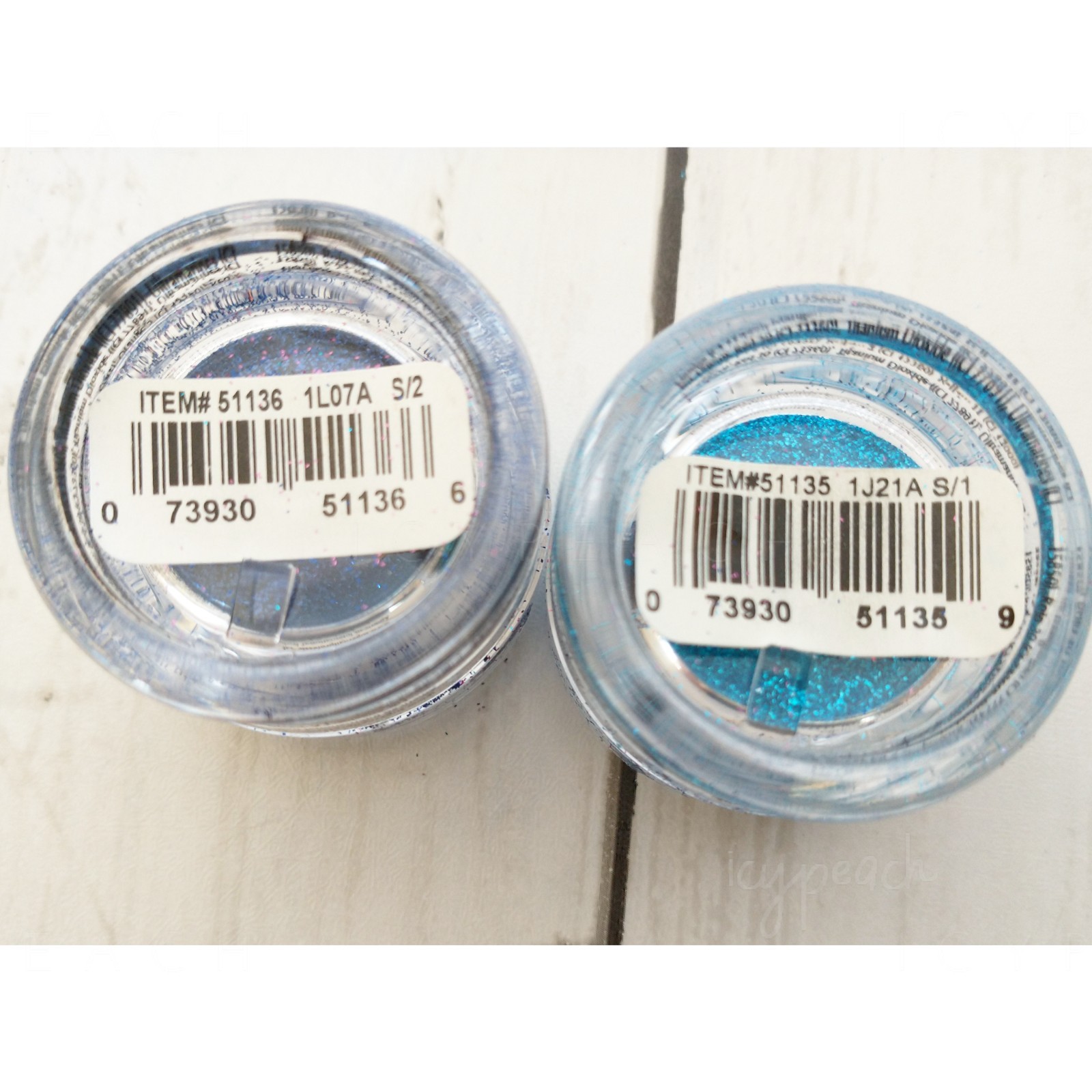SuperNail Glitter Set Blue Ice Twilight Nail Art Powder Manicure Pedicure Crafts