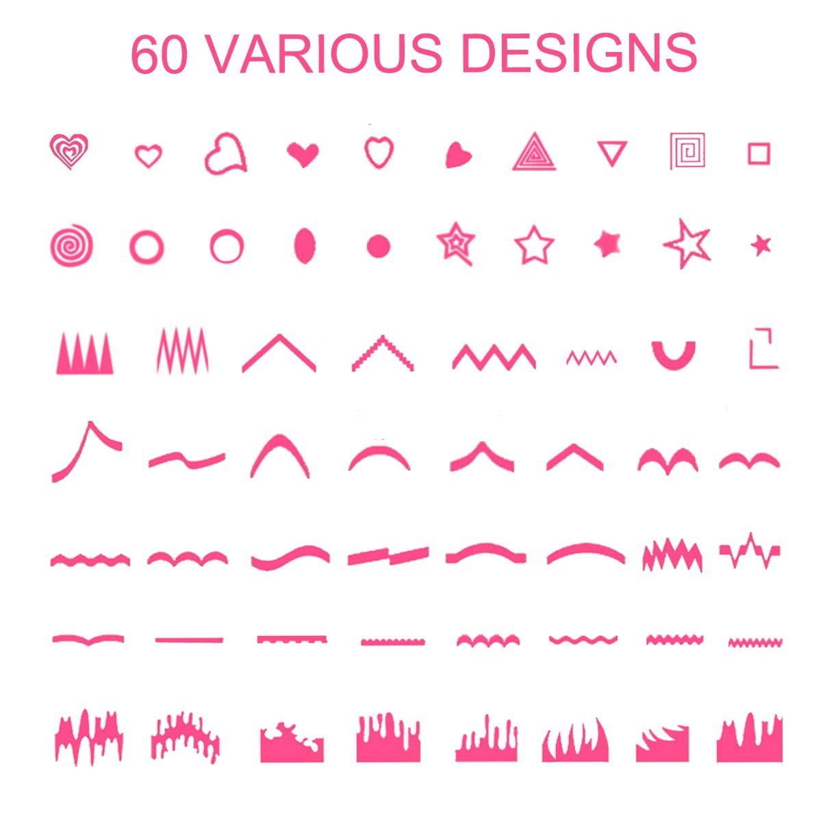 36 Sheets of French Manicure Nail Stickers – 60 Designs for Glamorous Nails