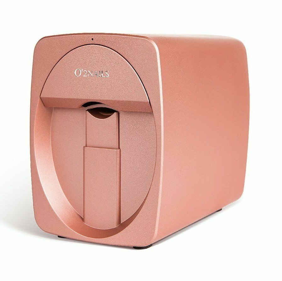 O2Nails Nail Art Printer (Rose Gold) Print any images on Nail via Mobile App