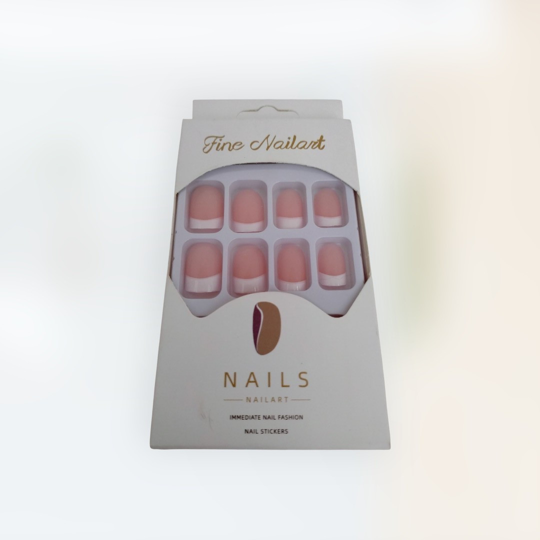 FINE NAILS ART Nailart Immediate Nail Fashion NAIL STICKERS French Tip Manicure