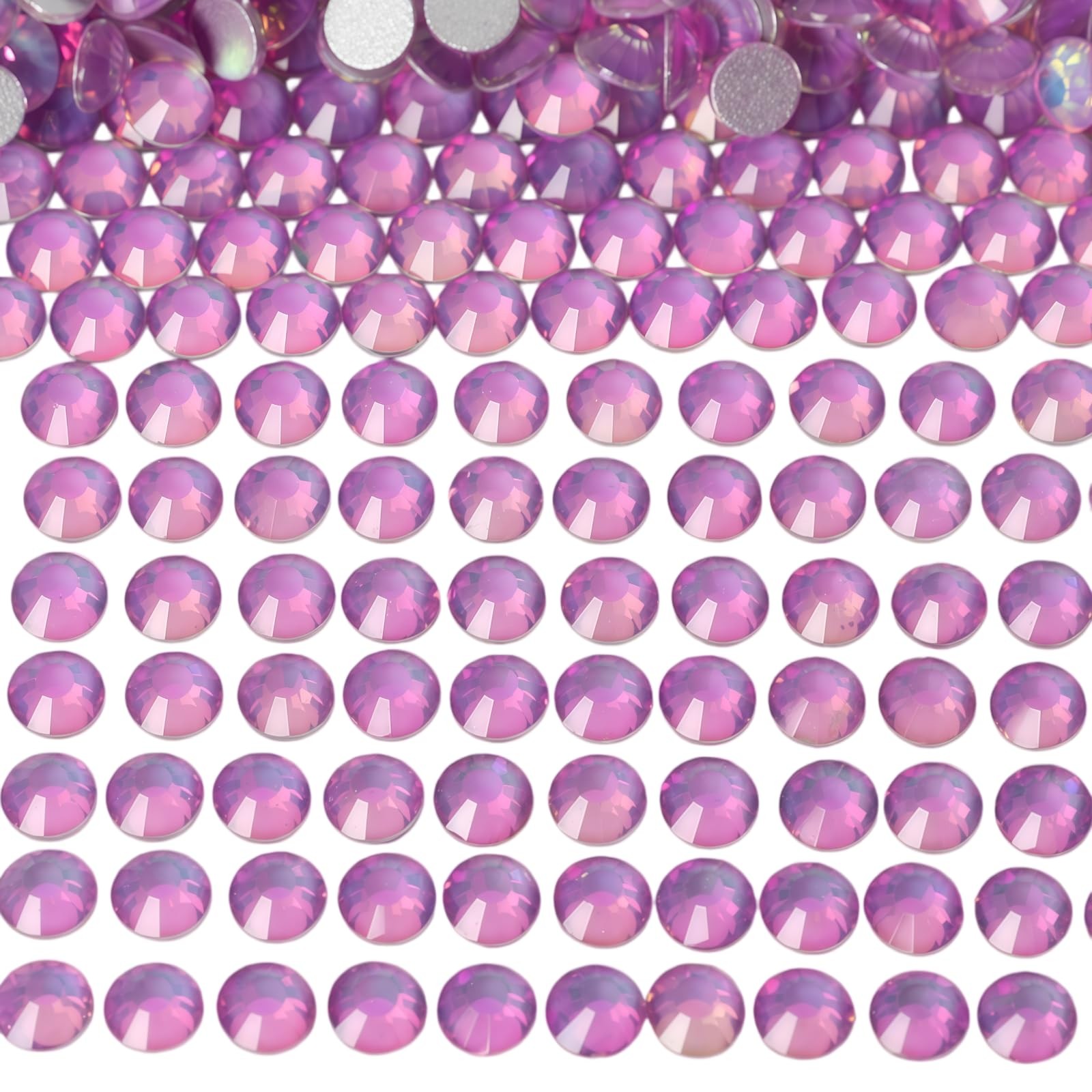 Diamonland Flatback Glass Crystal Rhinestones Rounds Gems for Bedazzling Nail…