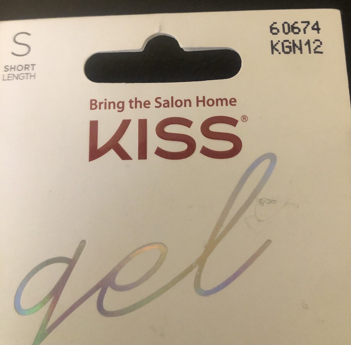 1 Pk KISS Gel Fantasy False Nails~ 1 Pk Dashing Diva Nail Strips Pretty Pinks