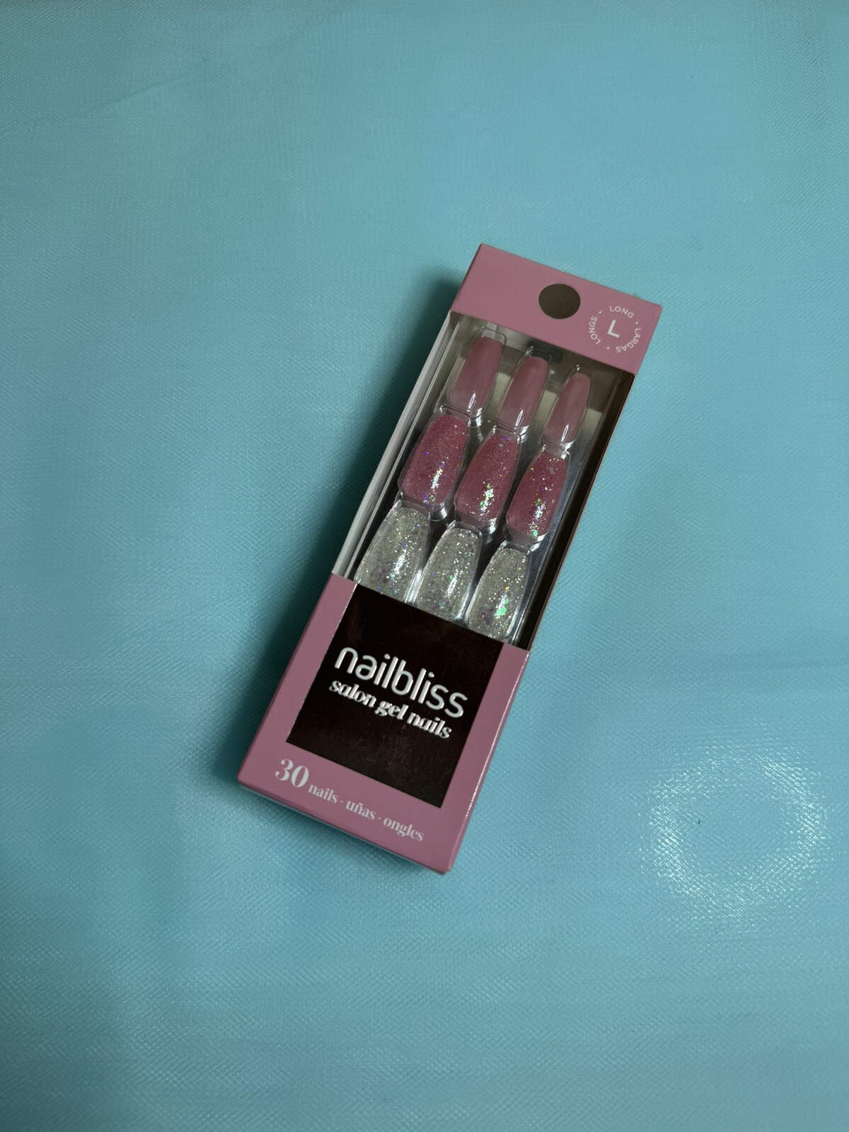 BNWOT Nailbliss Press On Nail Kit – Long Length – Cinnamon Rolls (GN88)