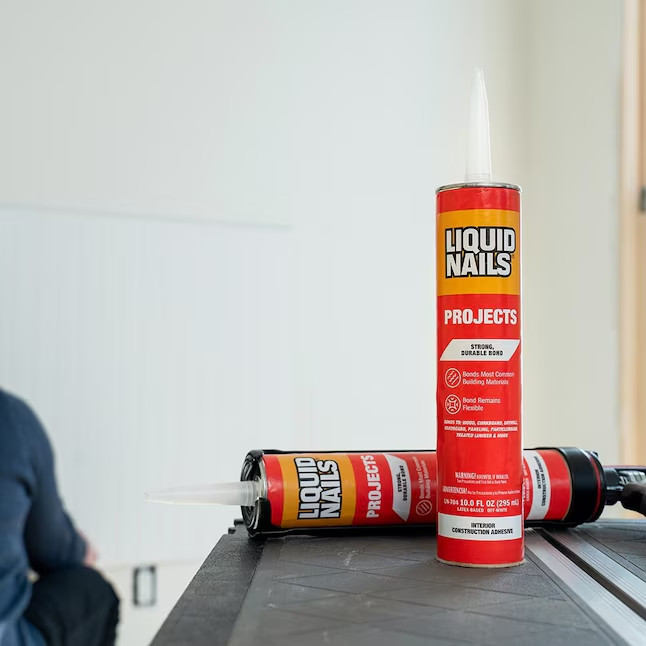 Liquid Nails Interior Projects Construction Adhesive Off-White, 10 oz