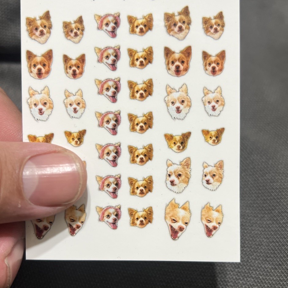 Nail Decals Dog Lover Water Slide Decals