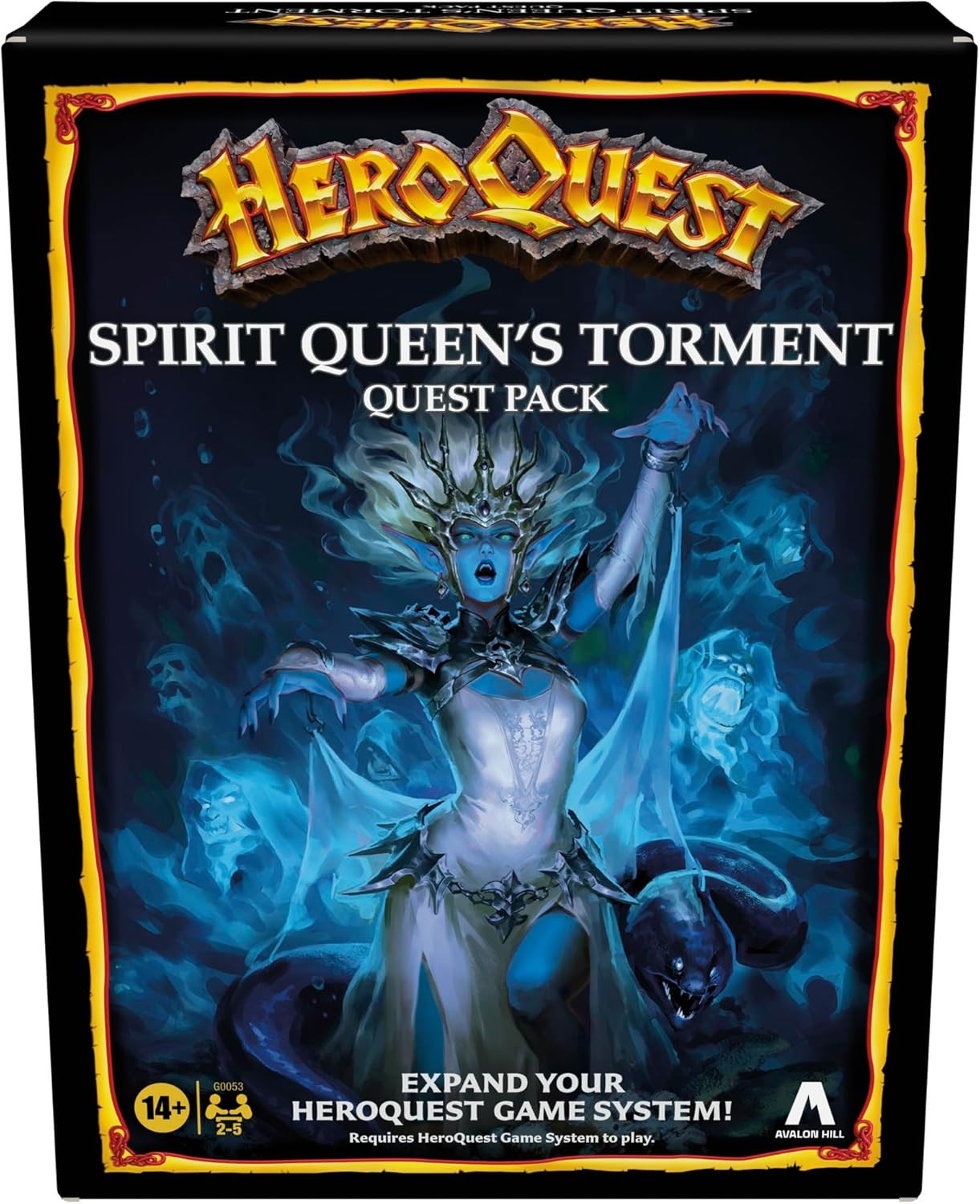 Avalon Hill HeroQuest Spirit Queen’s Torment Quest Pack, Requires HeroQuest…