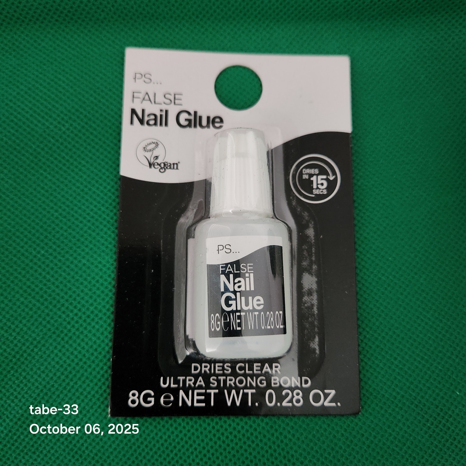 Primark 1pc nail glue Dries in 15 Seconds 8g Brand New