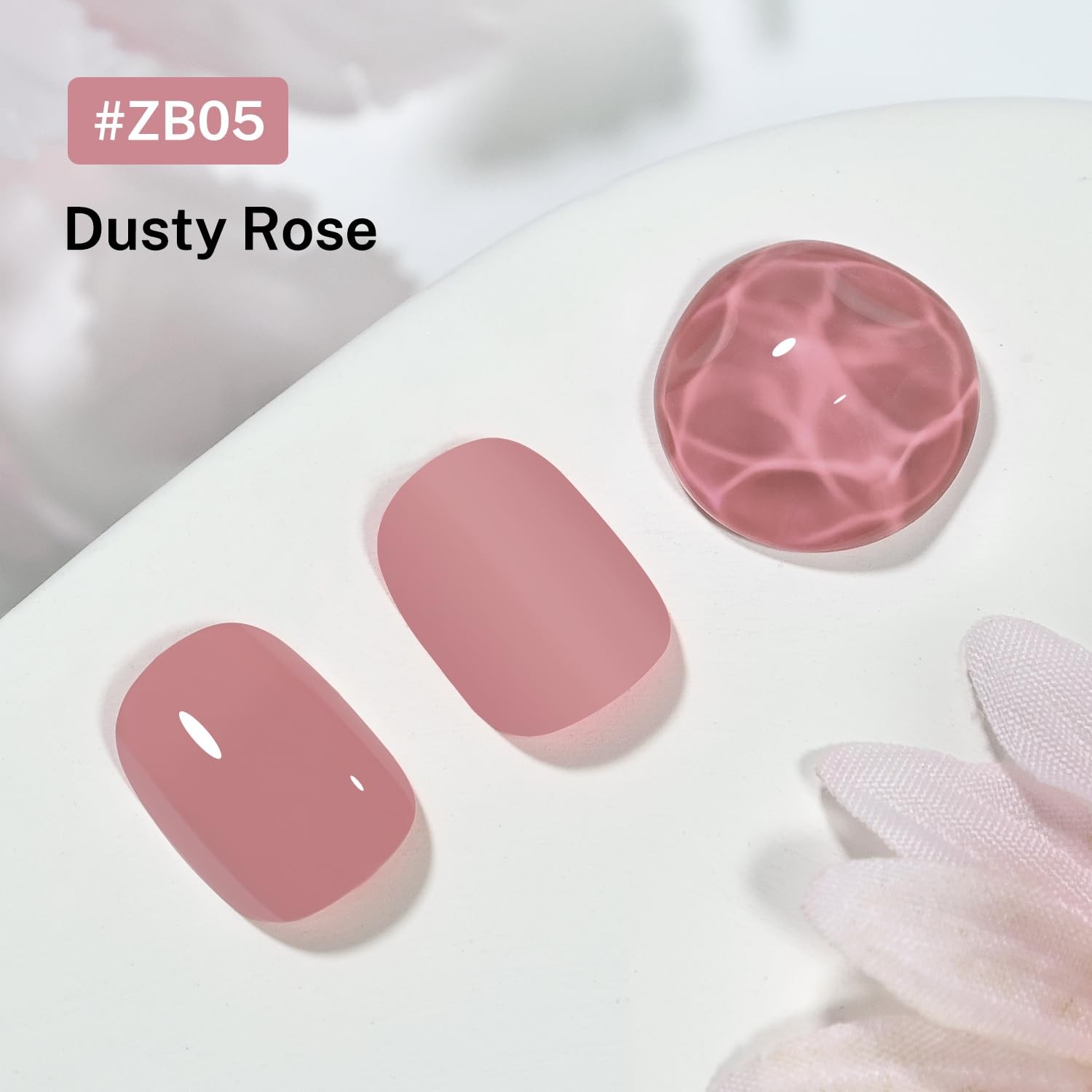 OpenLive 16.5ml Dusty Rose Nail Polish Large Volume Quick Drying Light Pink Nail