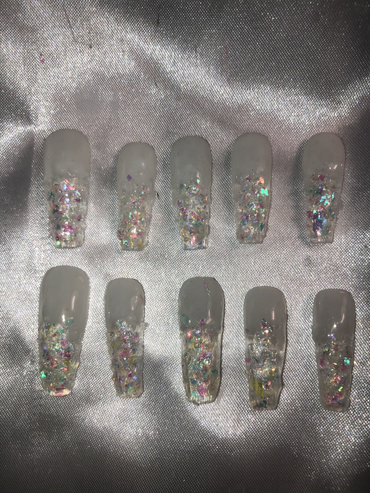 Z NAILZ! Gorgeous set of Handmade Z CLAWZ! Custom Alligator Press On Nails