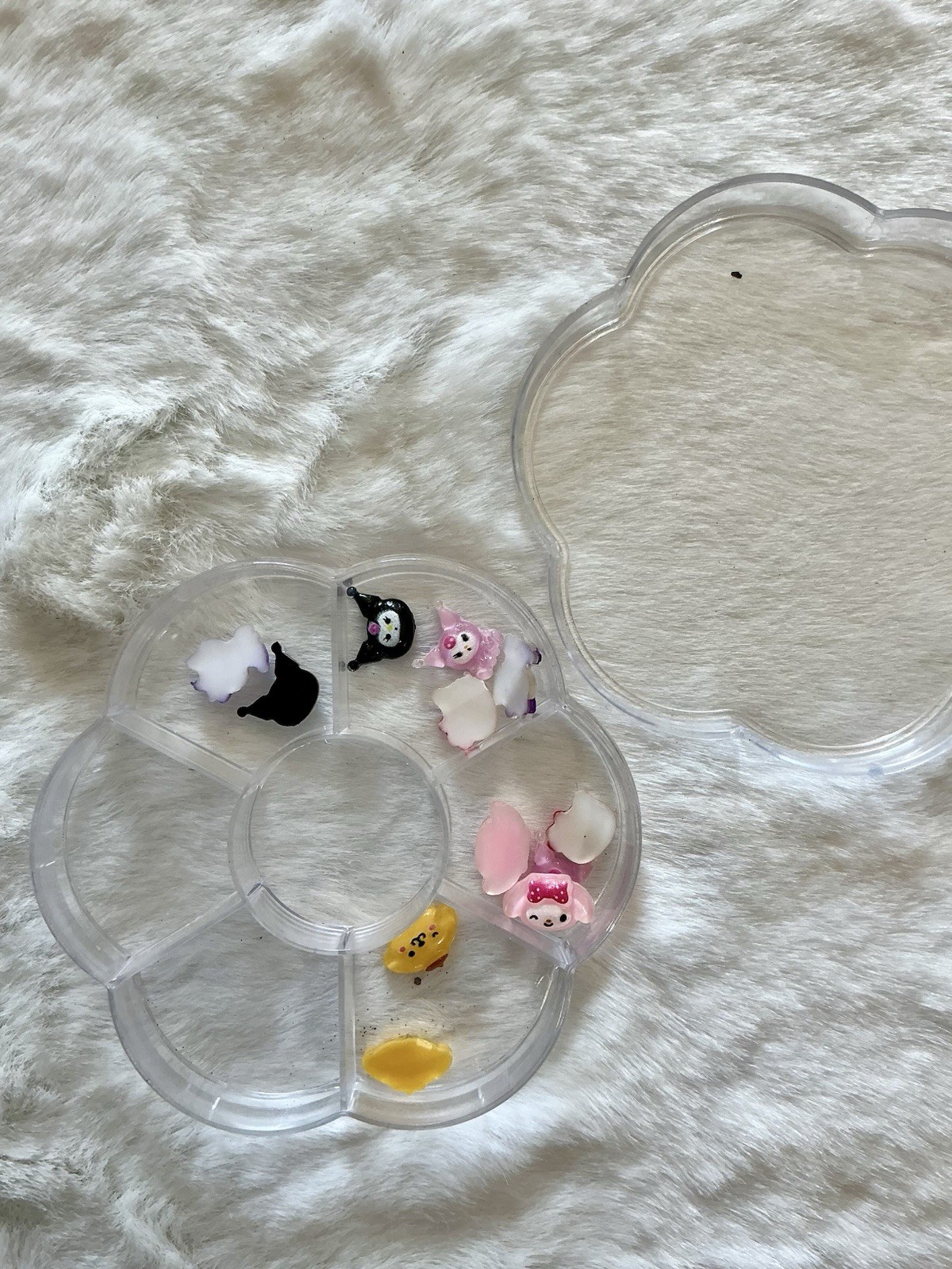 Multicolor 3D Nail Art Charms Set – Glitter, Rhinestones, Flowers, Animals