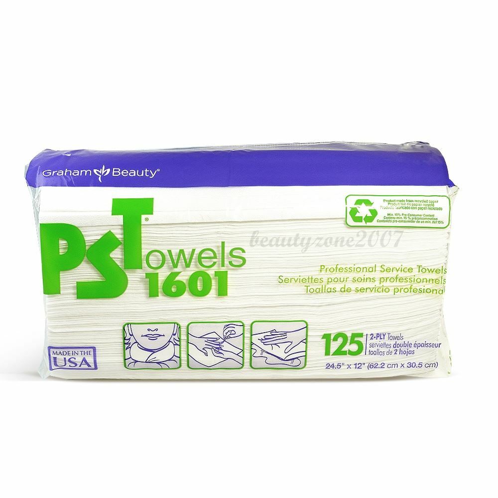 2 x Graham PST Towels 1601 2-Ply – 125 counts/bag