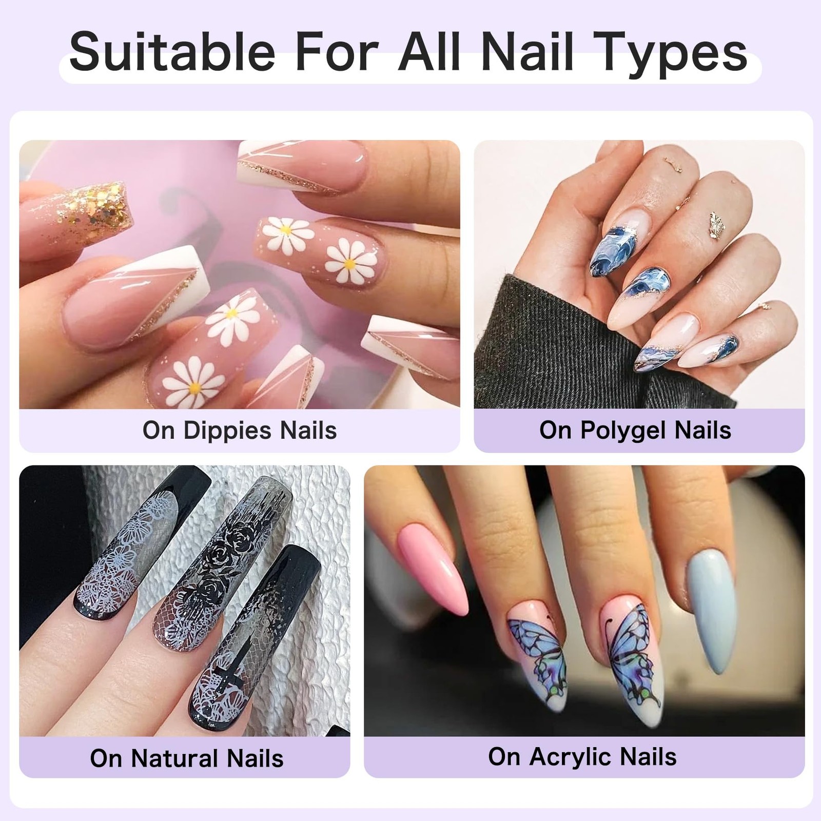 Nail Foil Glue Gel: Nail Art Foil for Foil Stickers Nail Glue Foil Transfer G…