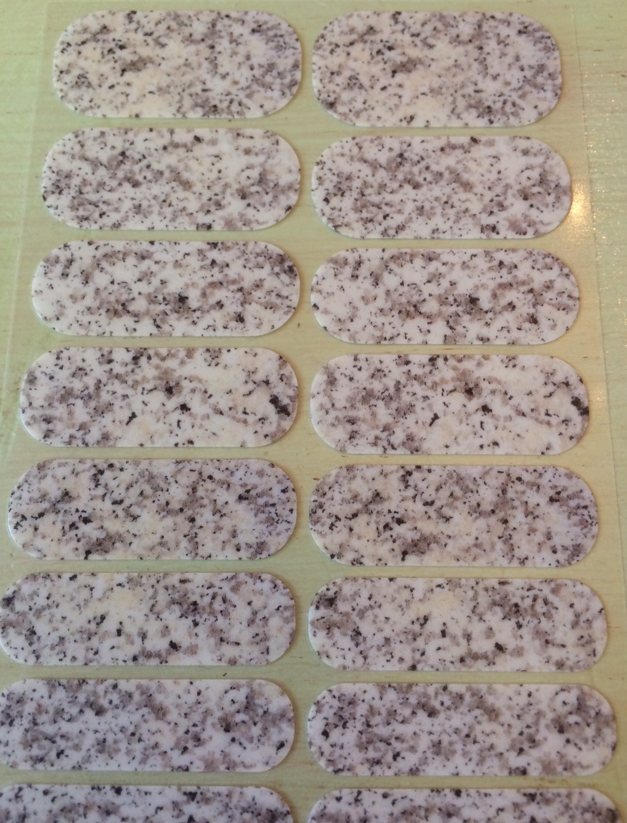 Jamberry Nail Wraps 2 Full Sheets Granite & Cherry Blossom Style Box Exclusive