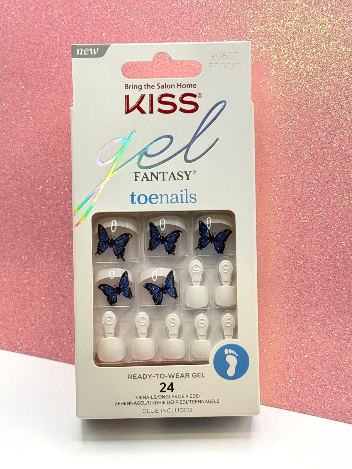 Kiss And ImPRESS Press-On Toenail Pedicure Choose Your Design BUY 3+ SHIPS FREE