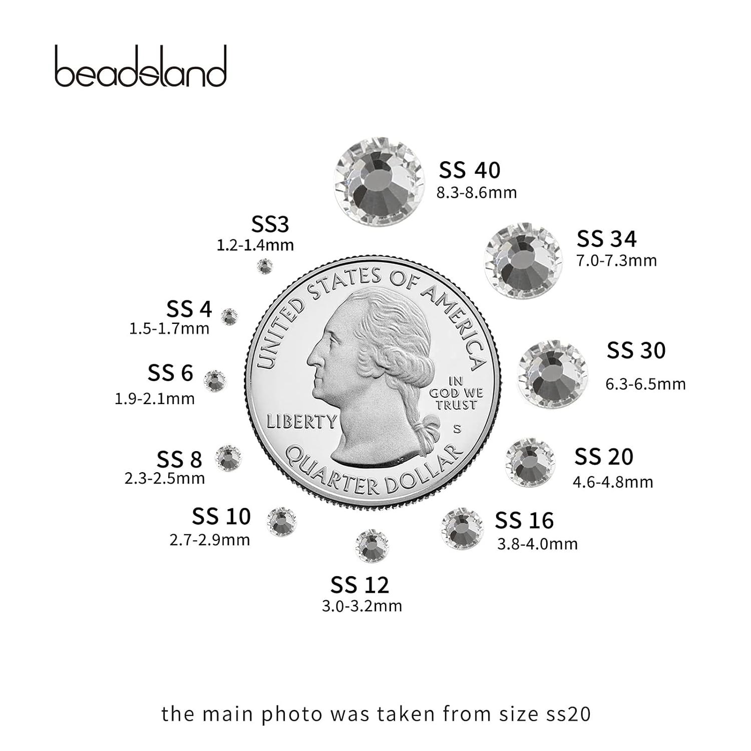 Elevate Your Crafts with 1440 High-Quality SS10 Crystal Rhinestones (2.7-2.9mm)