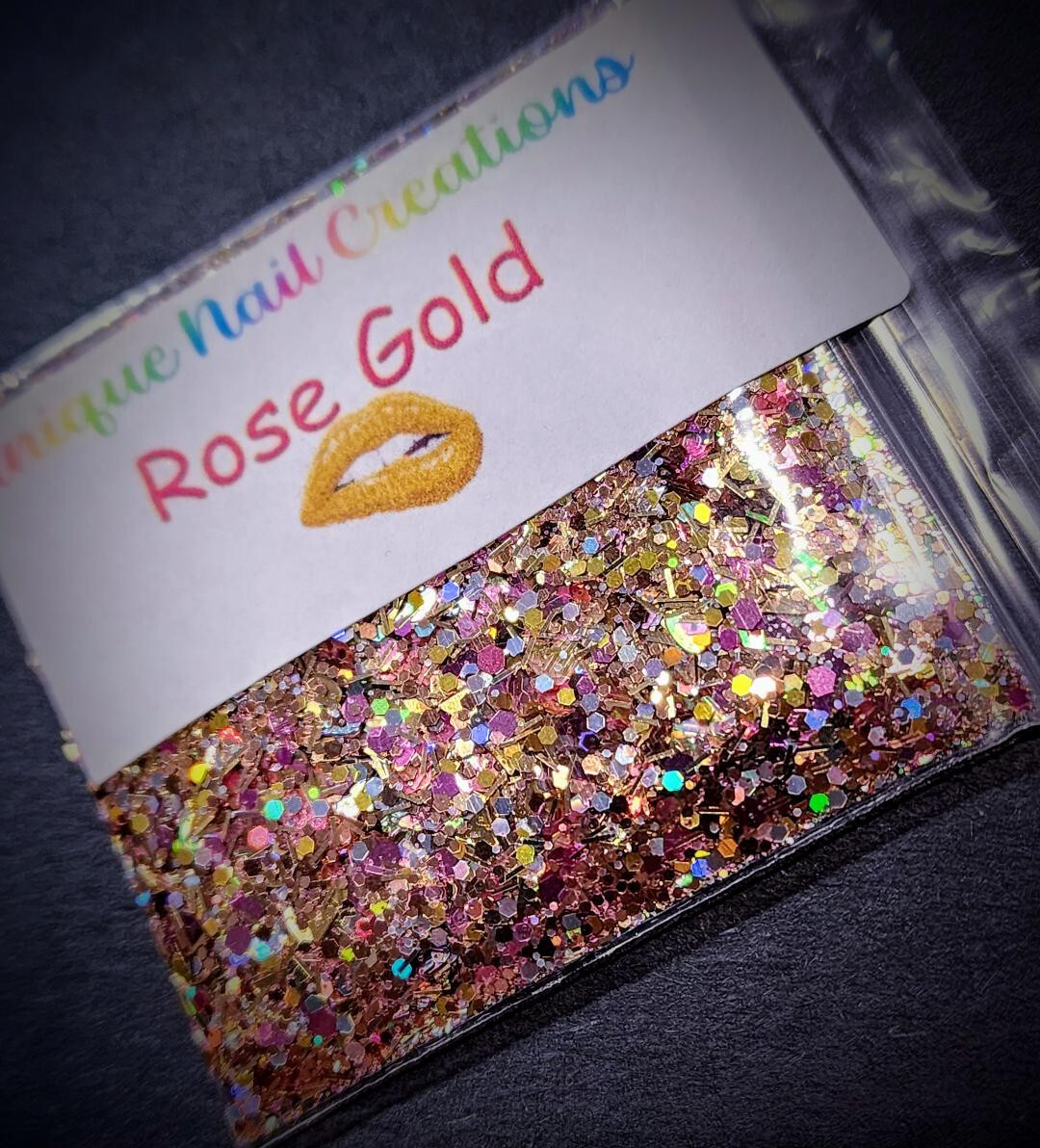 Limited Edition Glitter Mix~ROSE GOLD~Nail Art/Body Glitter/festival/Slime