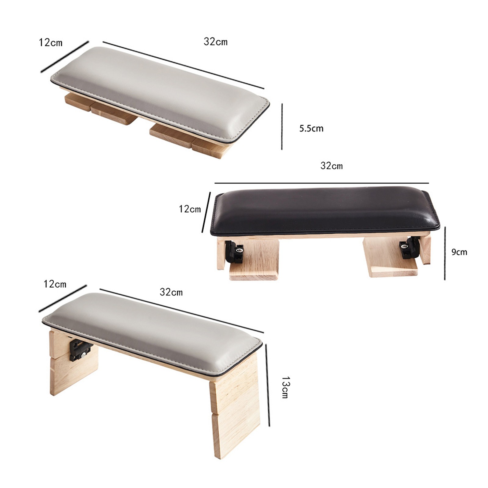 Hand Pillow Cushion For Nail Salon Arm Rest Holder Stand V1