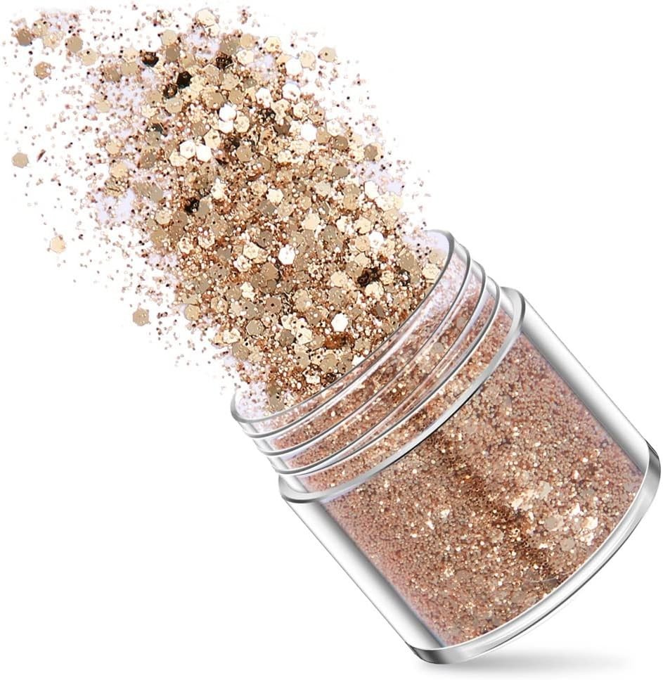 Holographic Nail Art Glitters Gold Silver Nail Sequins 3D Laser Acrylic Nails Po